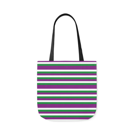 Women's Suffrage Striped Flag Canvas Tote Bag