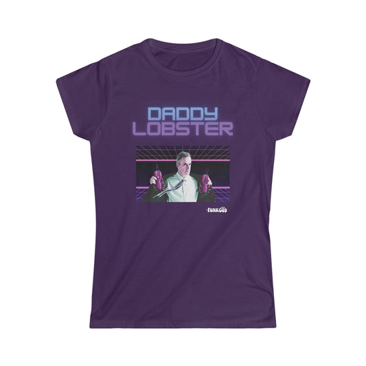 Jordan Peterson "Daddy Lobster" Funny Women's Softstyle Tee